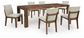 Kraeburn Dining Table and 6 Chairs